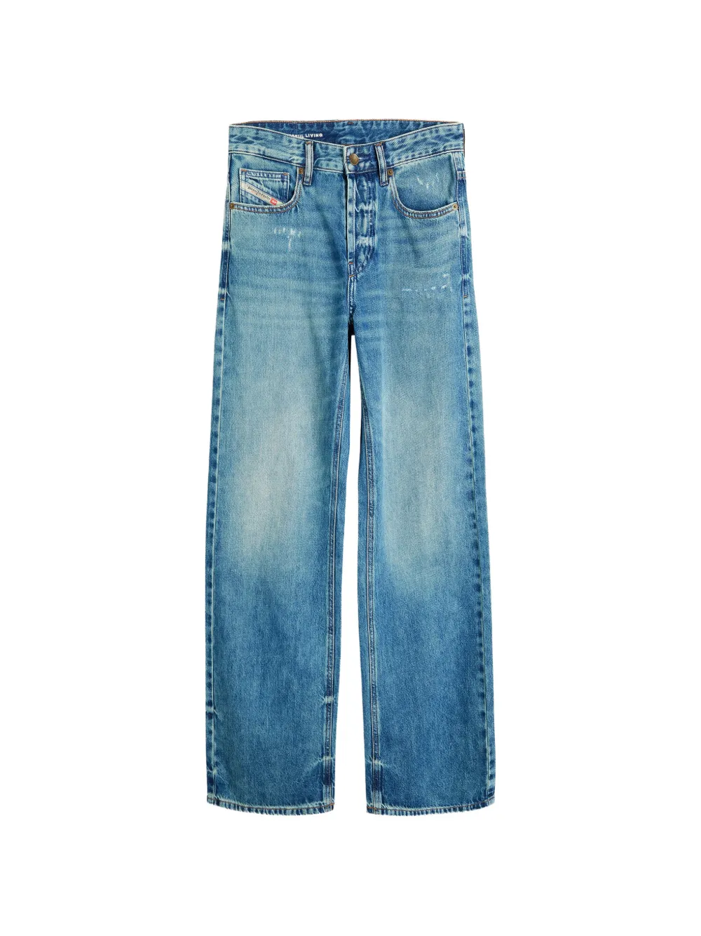 Diesel relaxed jeans regular-waist 1990 D-Waigee - Blu