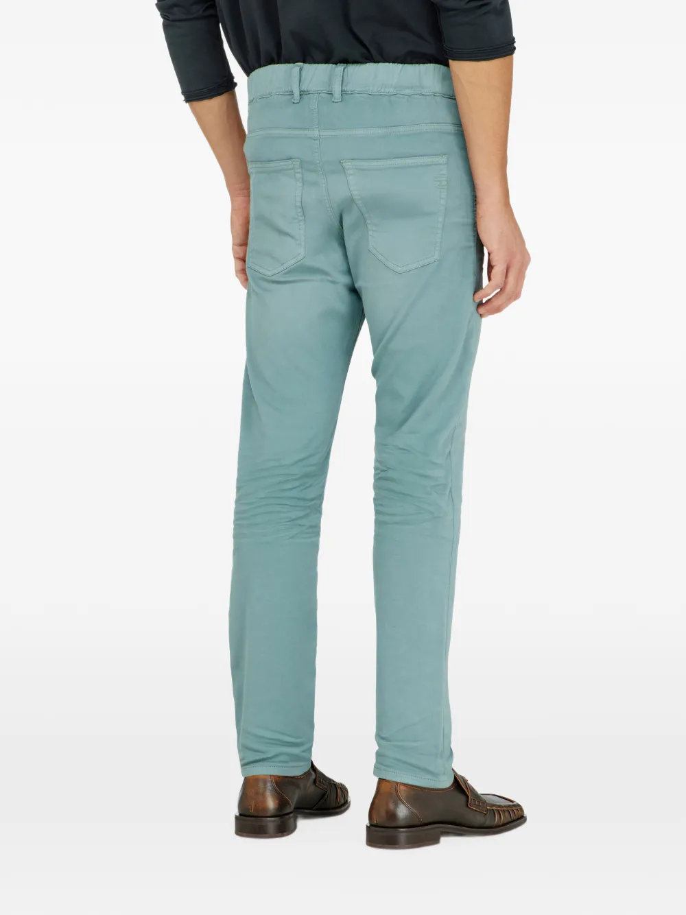 Diesel regular mid waist 2032 D- Krooley -BW Joggjeans Blauw