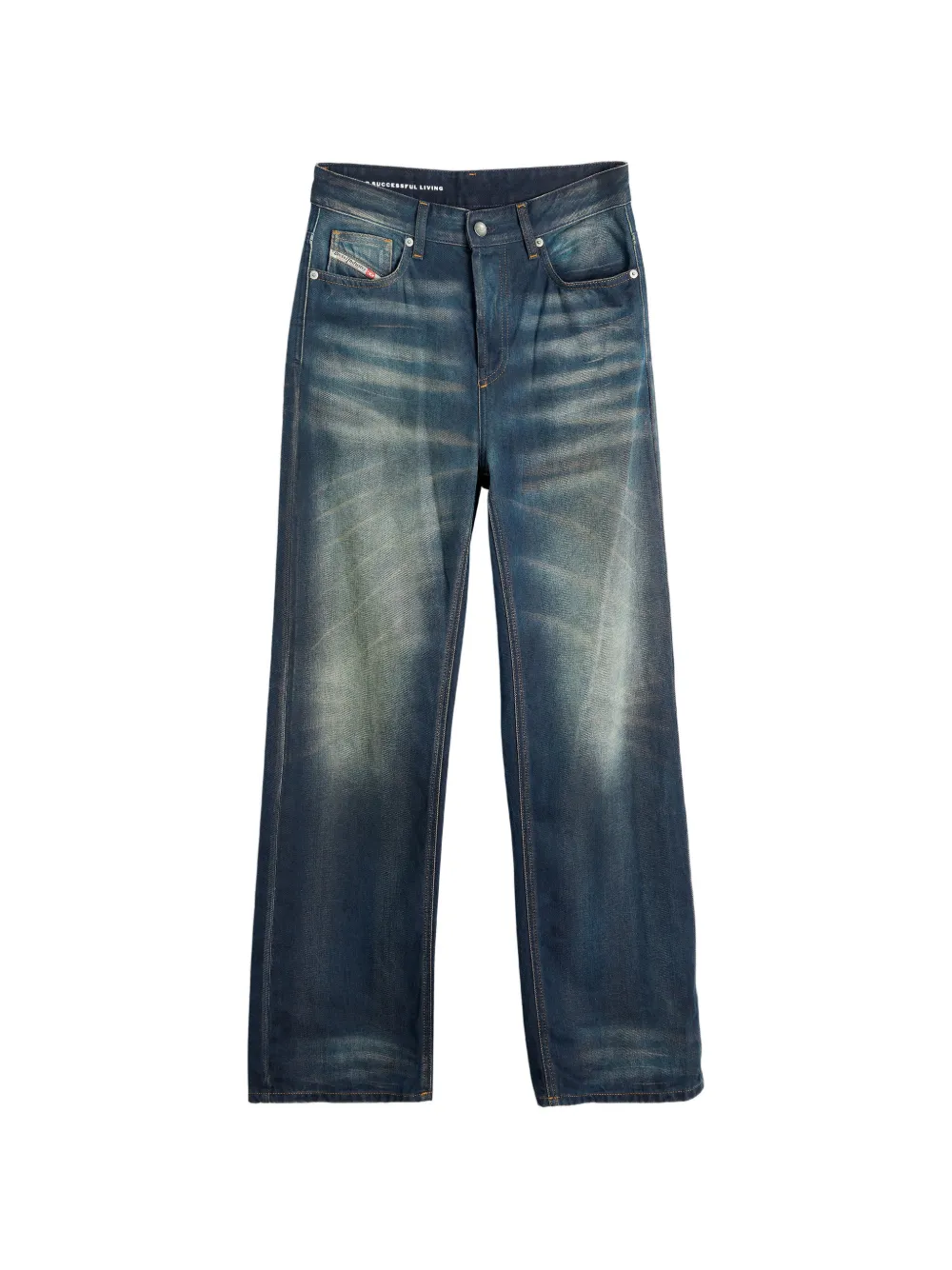 Diesel relaxed jeans regular-waist 1990 D-Waigee - Blu