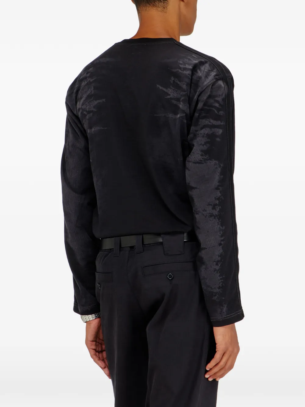 Diesel T-Ate T-shirt Zwart