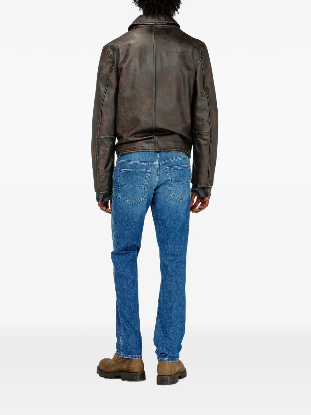 Diesel slim jeans regular waist 1993 D-VYL Blauw