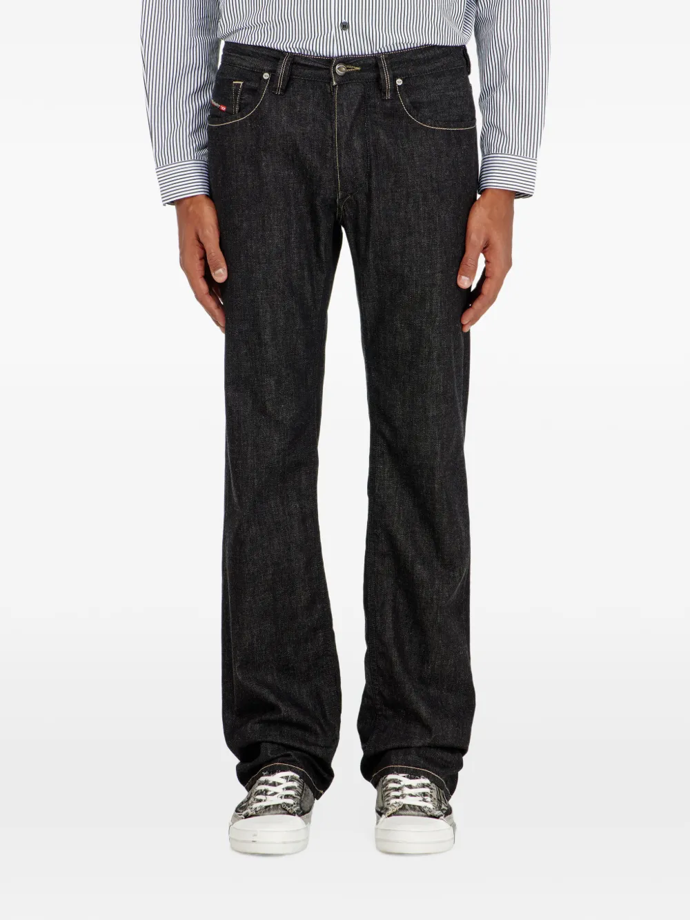 Diesel 1985 Larkee regular low-waist jeans Blauw
