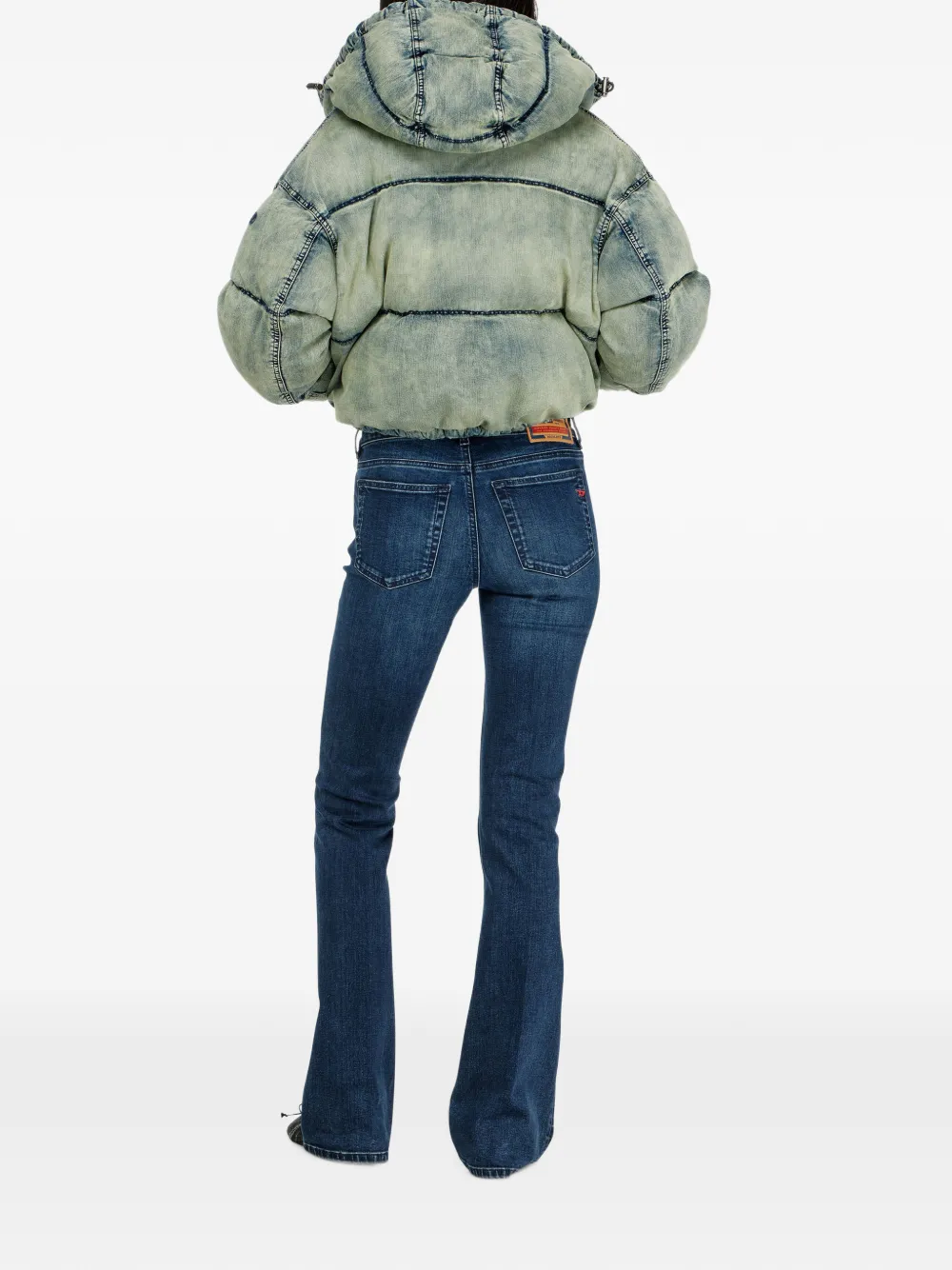 Diesel 1969 D-Ebbey 0ildy bootcut jeans Blauw