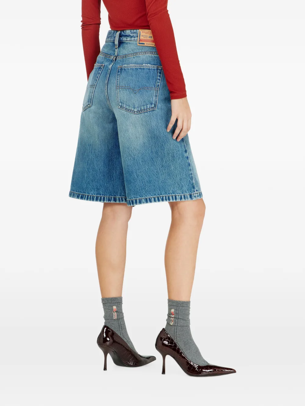 Diesel De-Sire-Short shorts Blauw