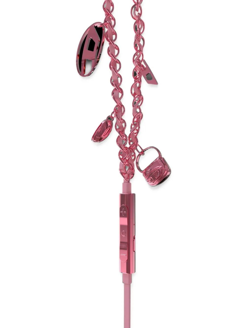 Diesel Bedrade oordopjes en bedels Roze