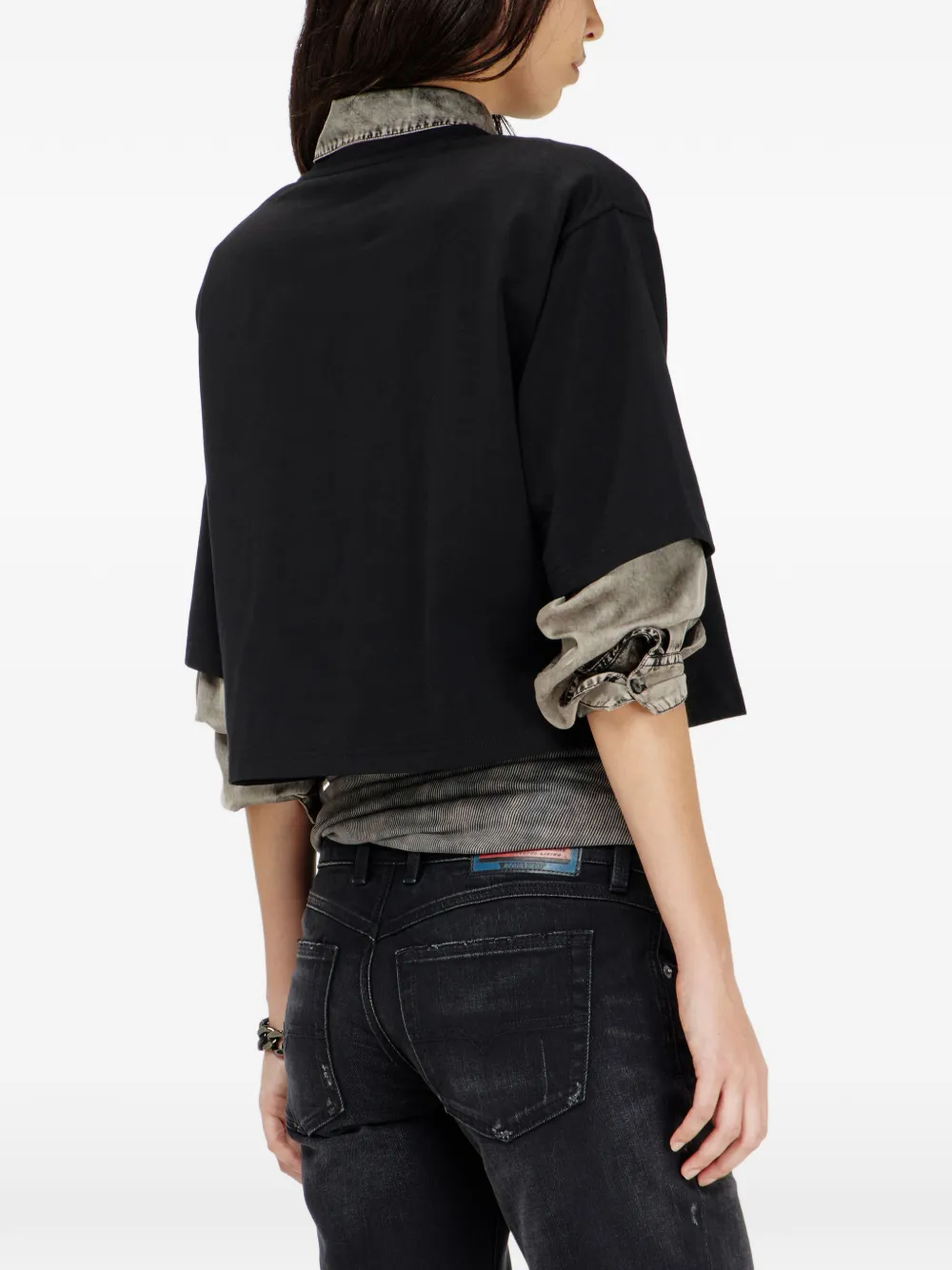 Diesel T-Cort-OD T-Shirt Zwart