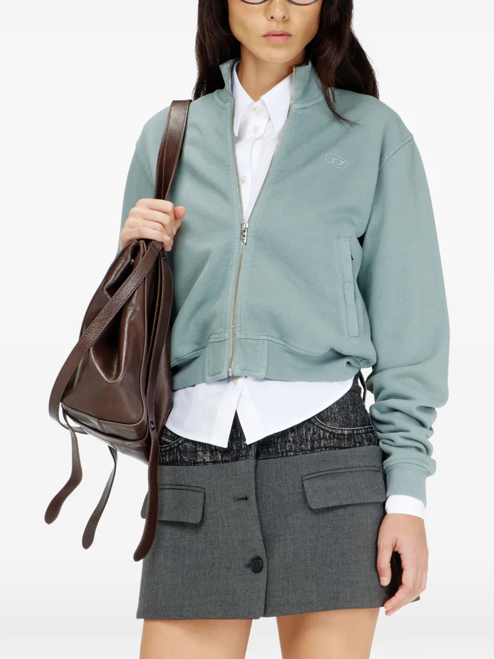 Diesel F-Flacin-Od sweater Groen