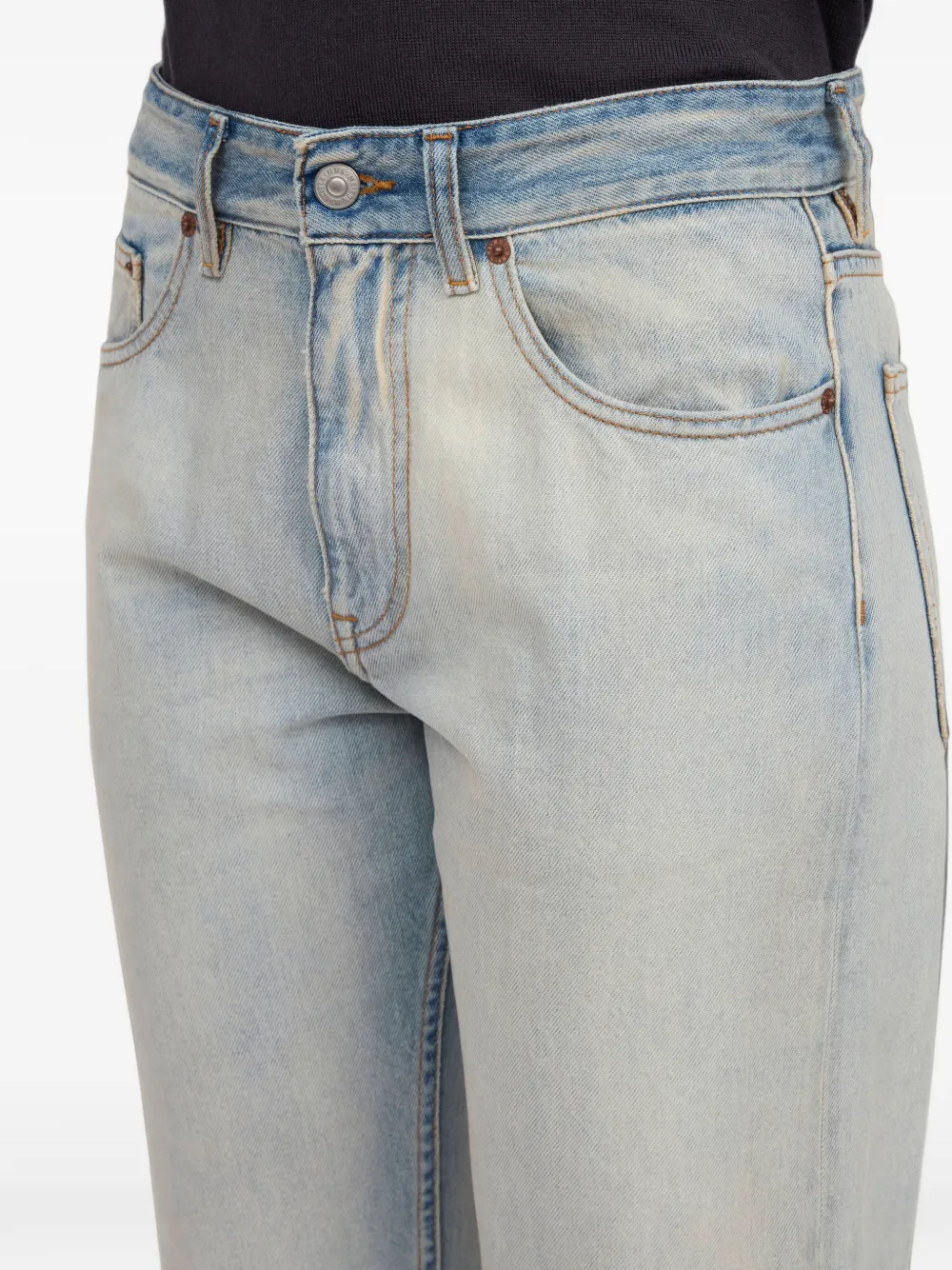 MM6 Maison Margiela Broek met vijf zakken Blauw