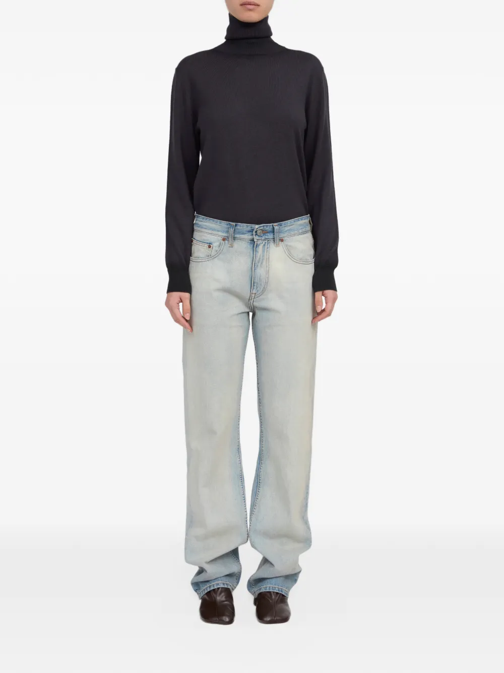 MM6 Maison Margiela Broek met vijf zakken Blauw
