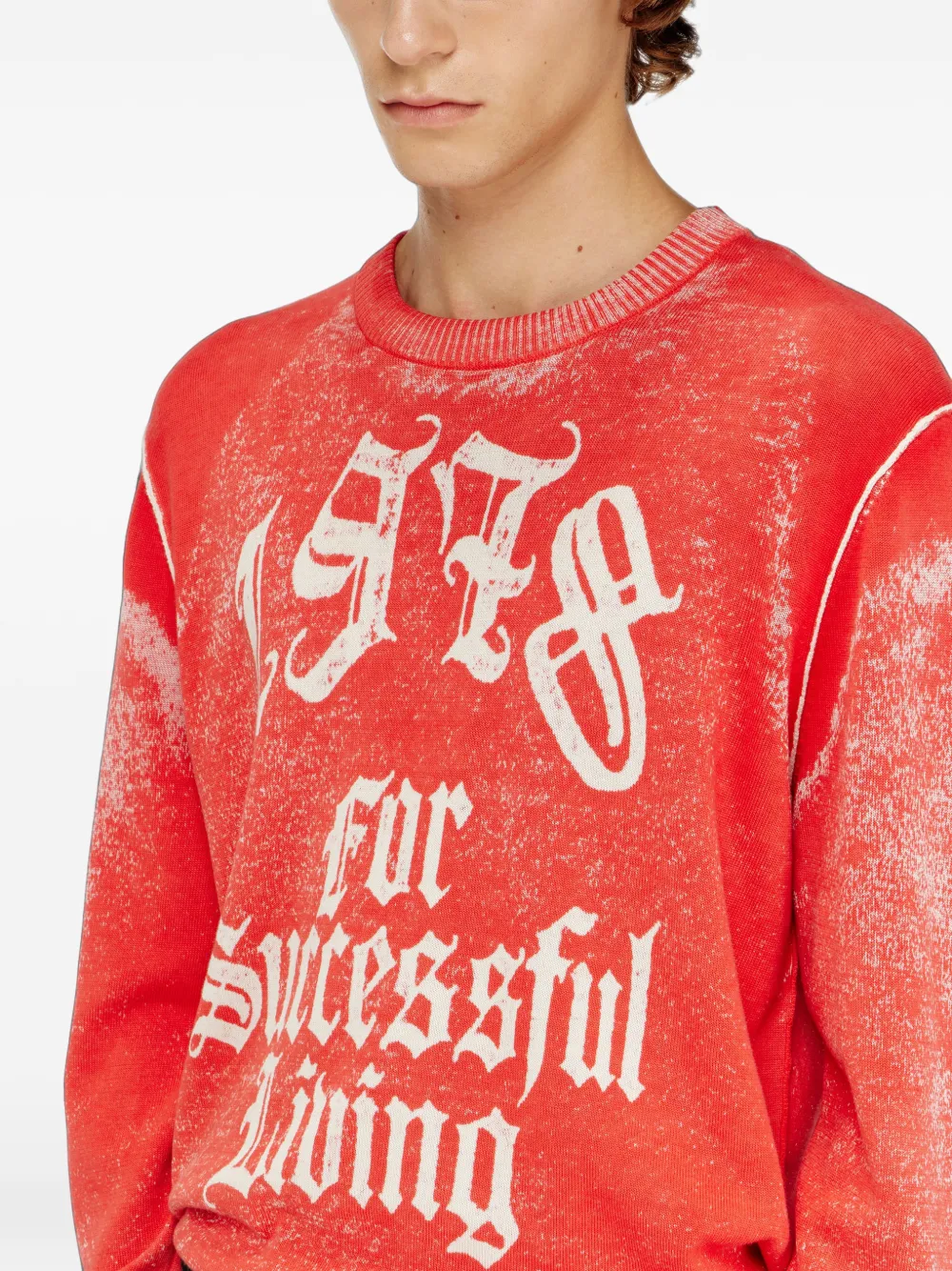 Diesel K-Lauti-A knitwear Rood
