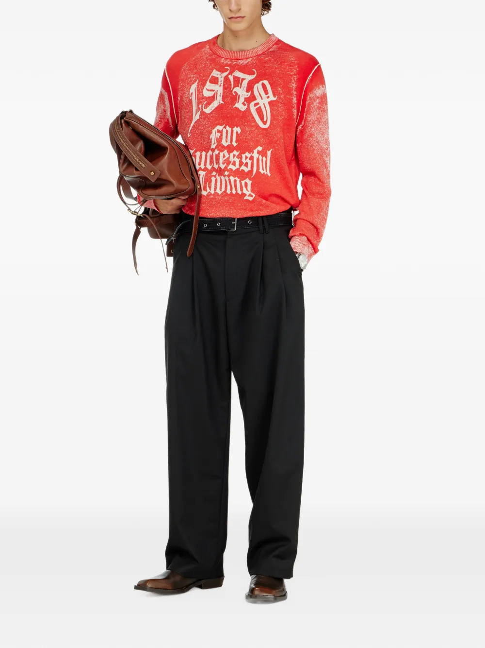 Diesel K-Lauti-A knitwear Rood