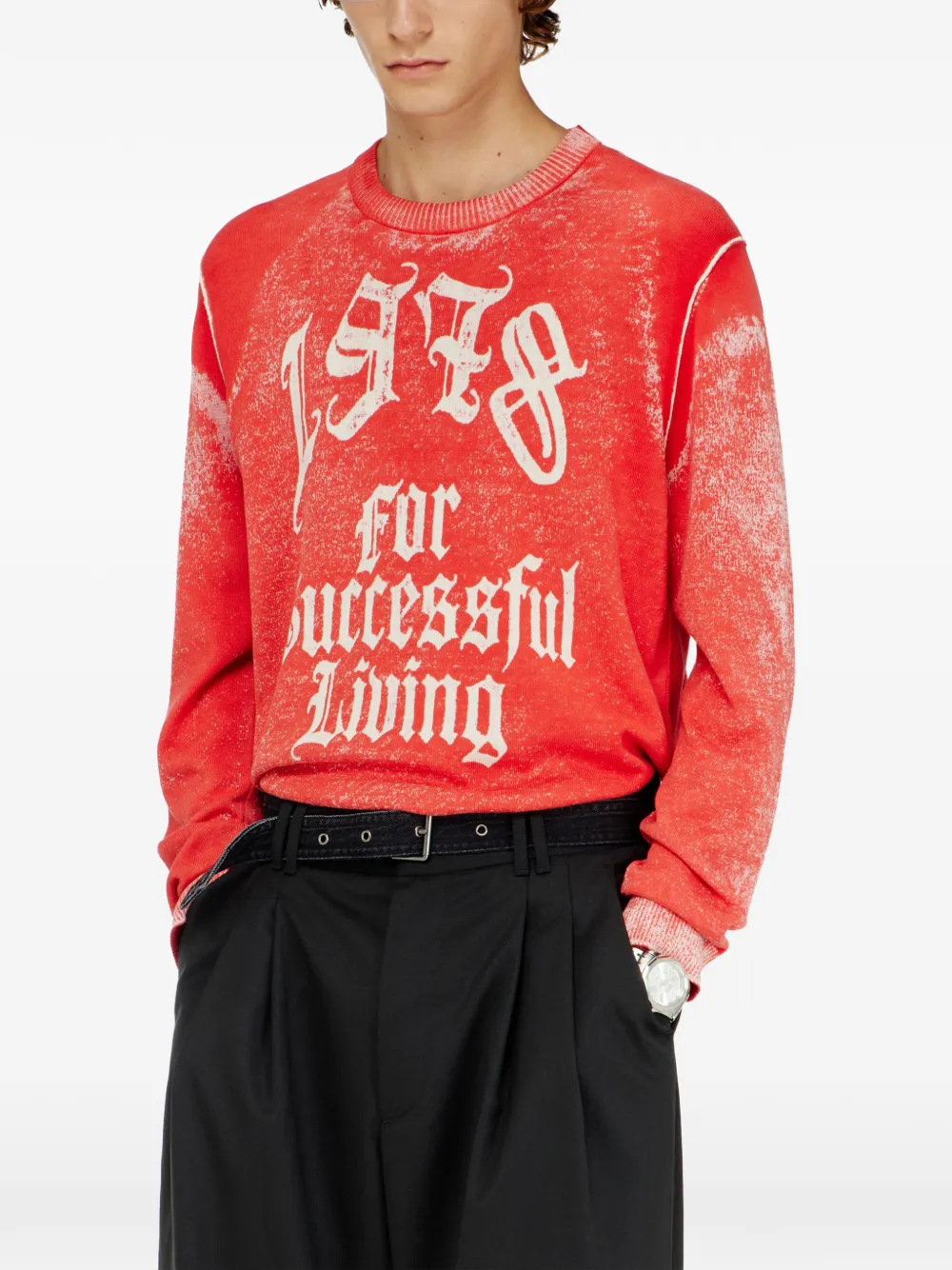 Diesel K-Lauti-A knitwear Rood