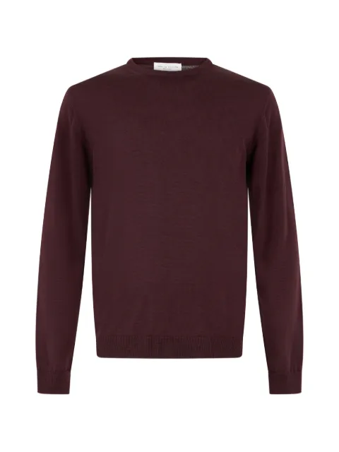 Roberto Collina crew-neck long-sleeve sweater
