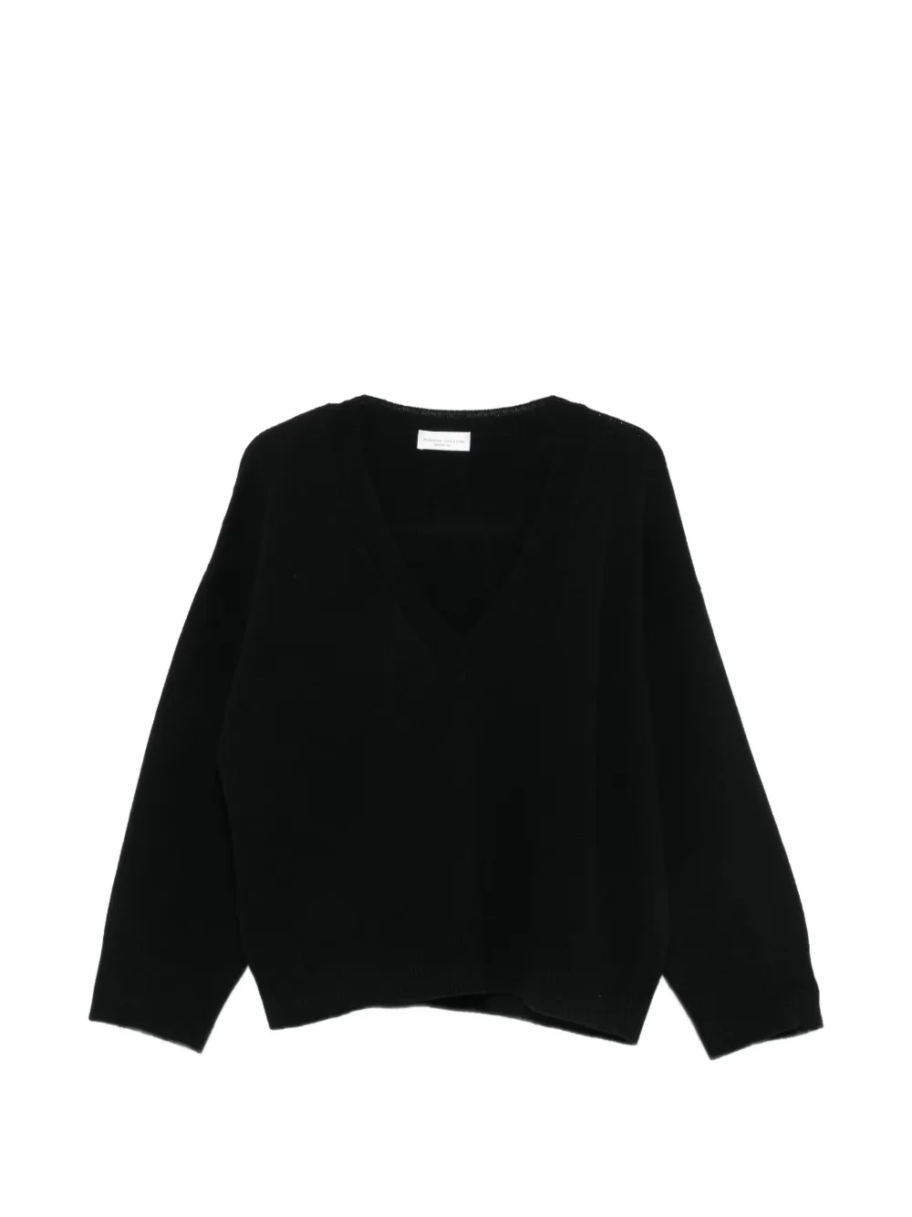 Roberto Collina V-neck sweater - Schwarz
