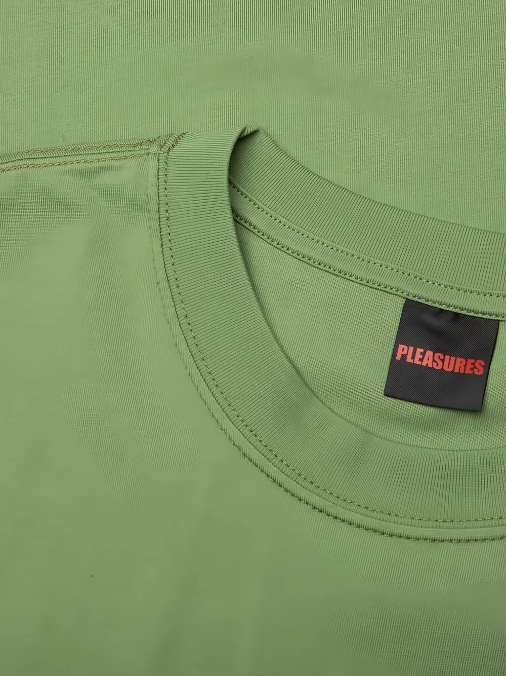 Pleasures Athor logo-print T-shirt Groen