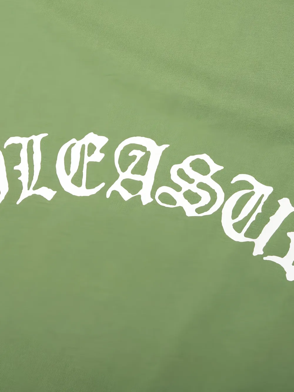 Pleasures Athor logo-print T-shirt Groen