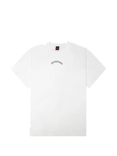Pleasures logo-print T-shirt