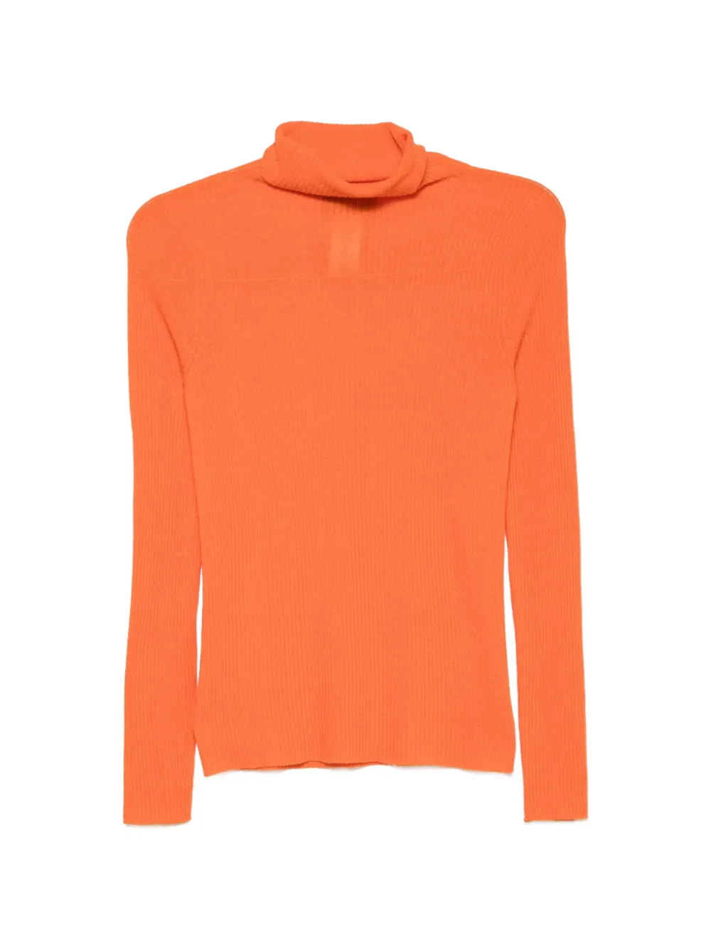 Fabiana Filippi Gerippter Rollkragenpullover - Orange