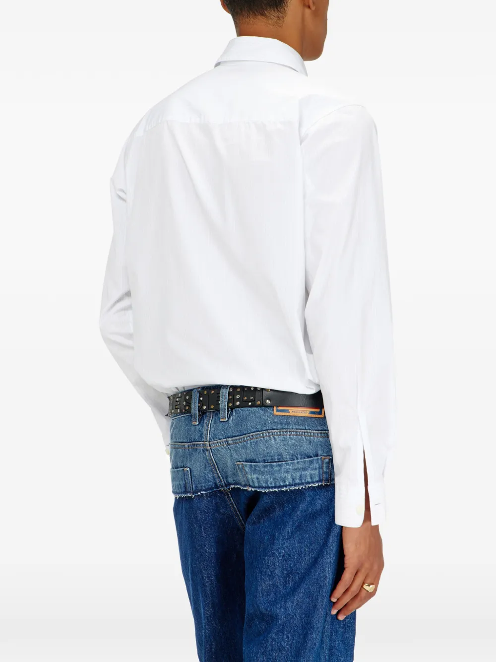 Diesel S-Simply-Na-Dnan overhemd Wit