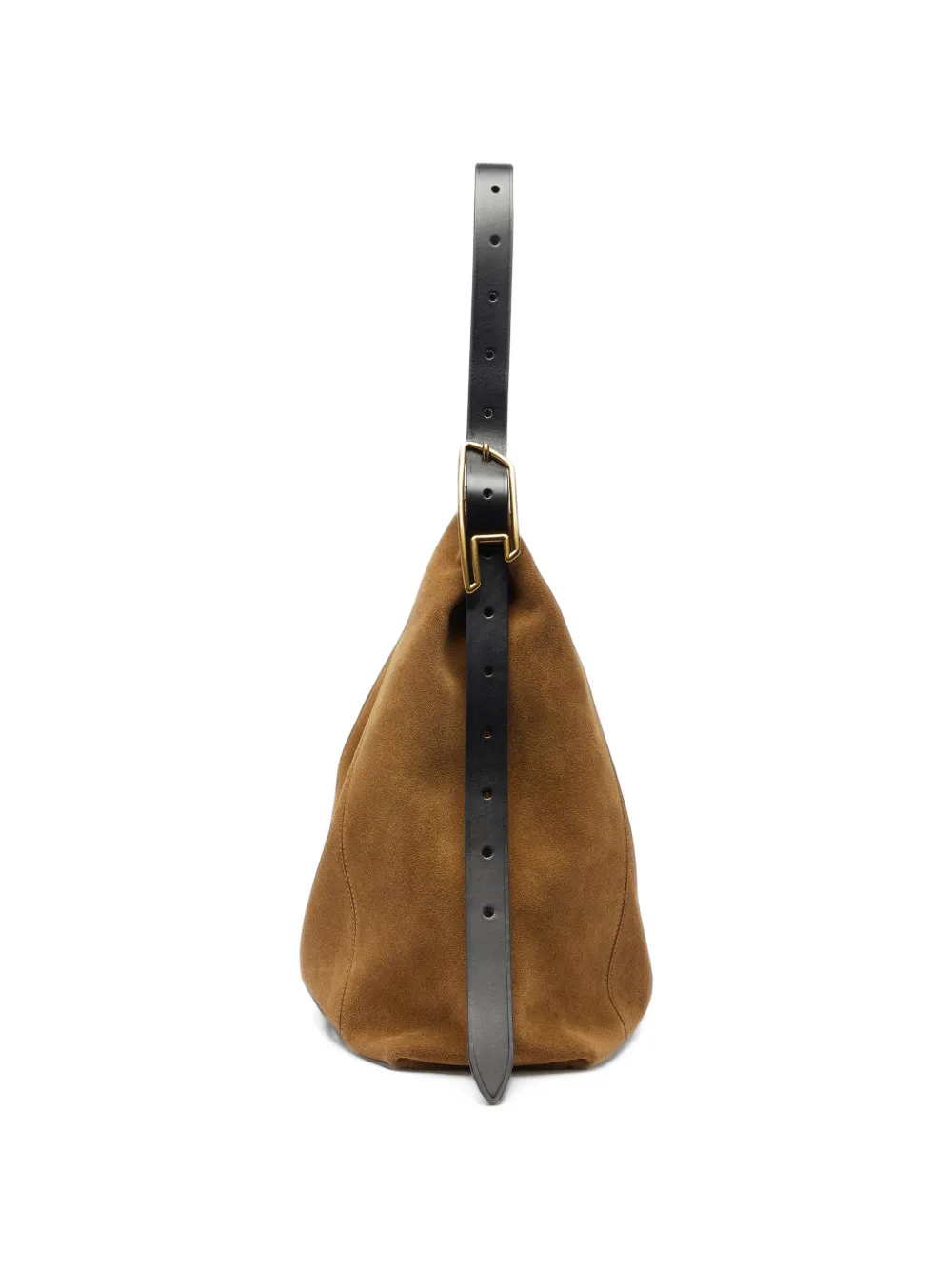 Diesel D-Line bag in waxed suede Bruin