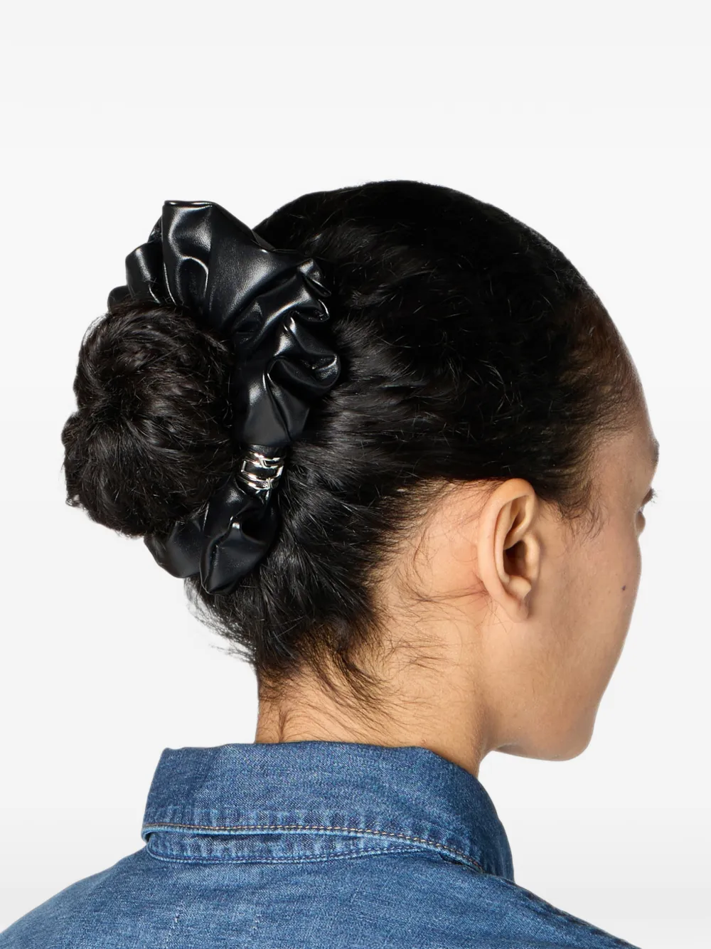 Diesel Bangle scrunchie III Zwart