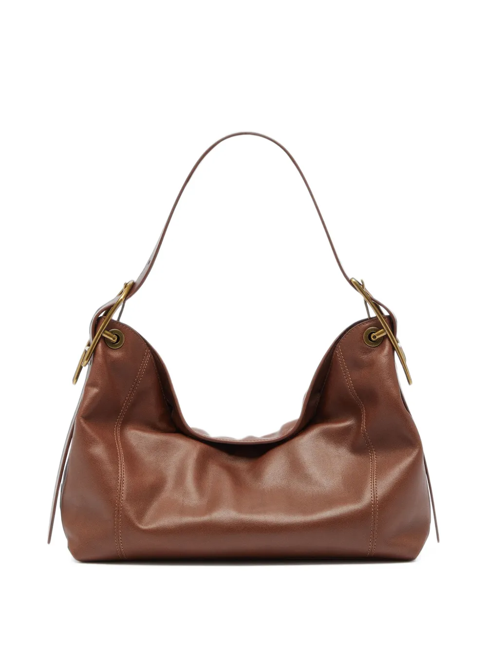 Diesel D-Line S shoulder bag Bruin