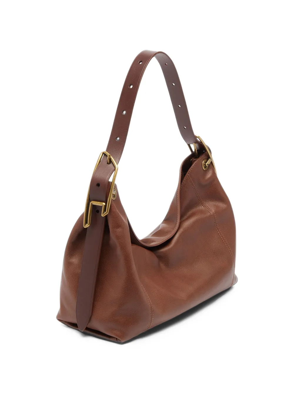 Diesel D-Line S shoulder bag Bruin