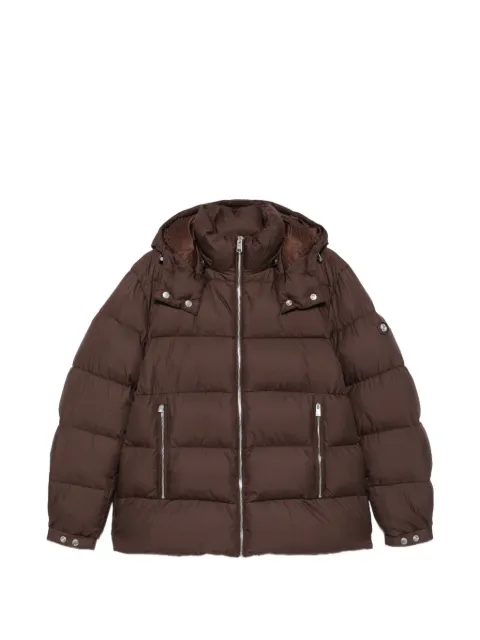 BOSS quilted hooded jacket