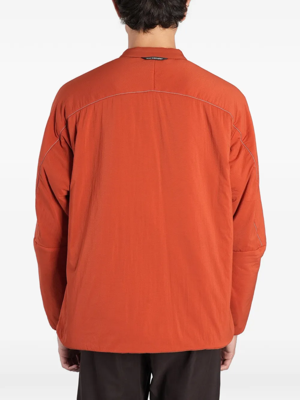 and Wander zip-up panelled jacket Oranje