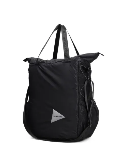 and Wander logo-print tote bag