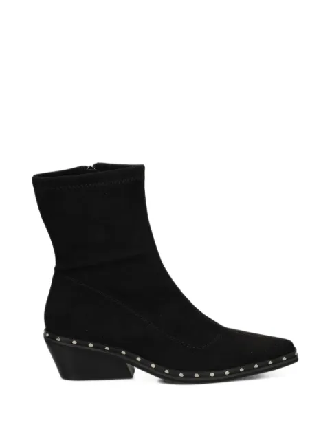 ALMA EN PENA stud-embellished pointed-toe ankle boots