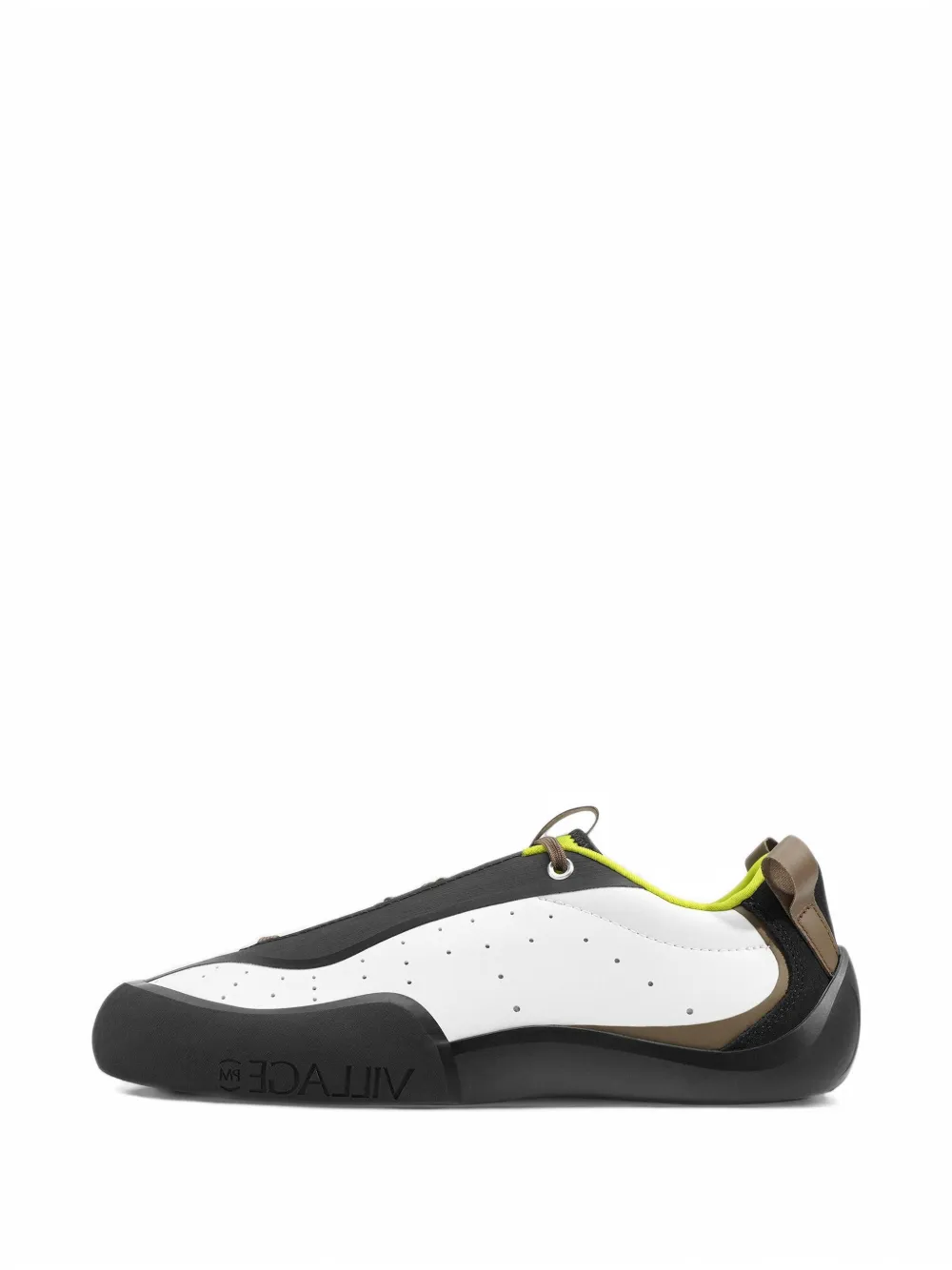 Village Pm 2pm Panelled Low-top Skateboard Sneakers In White