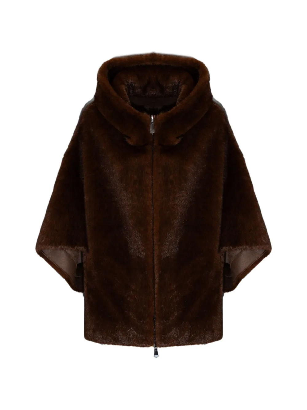LOU ANDREA hooded coat