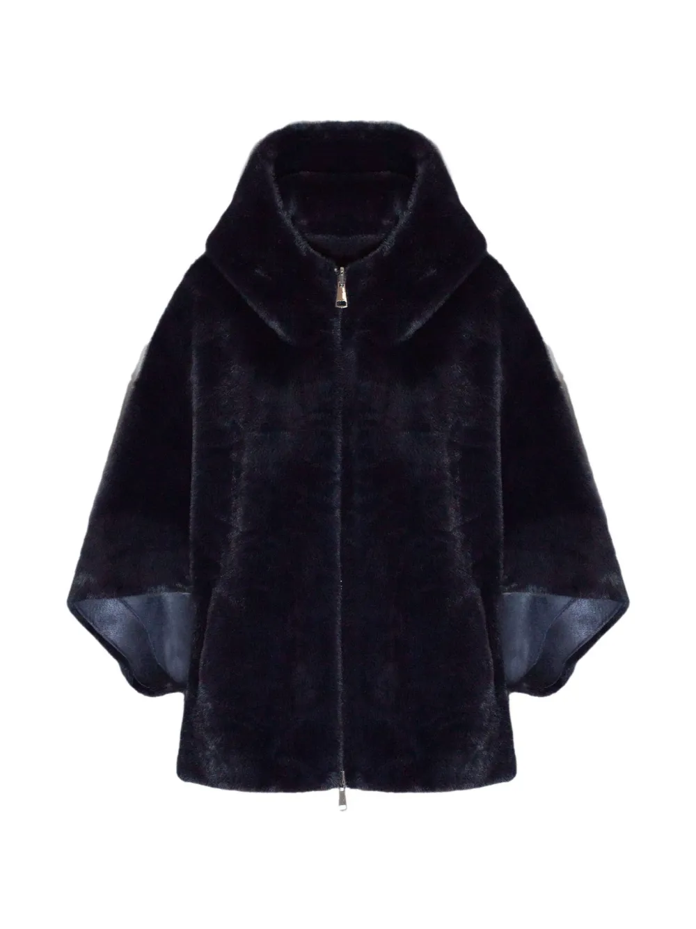 LOU ANDREA hooded coat