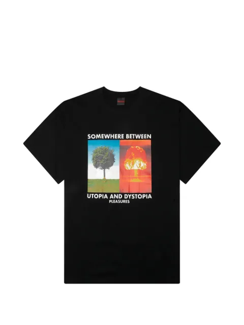 Pleasures Somewhere graphic-print T-shirt