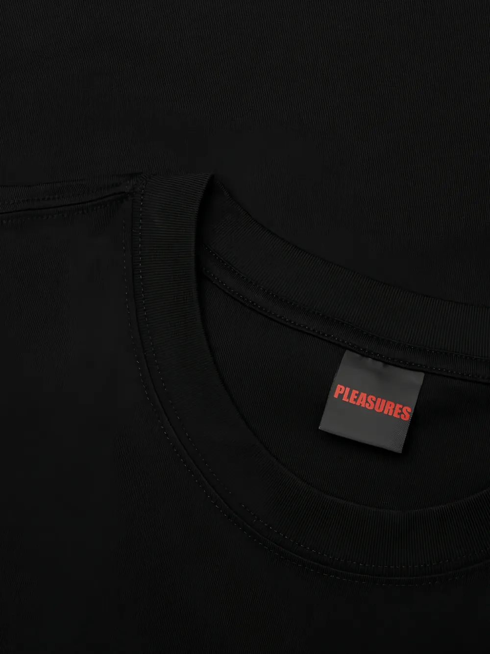 Pleasures Somewhere graphic-print T-shirt Zwart