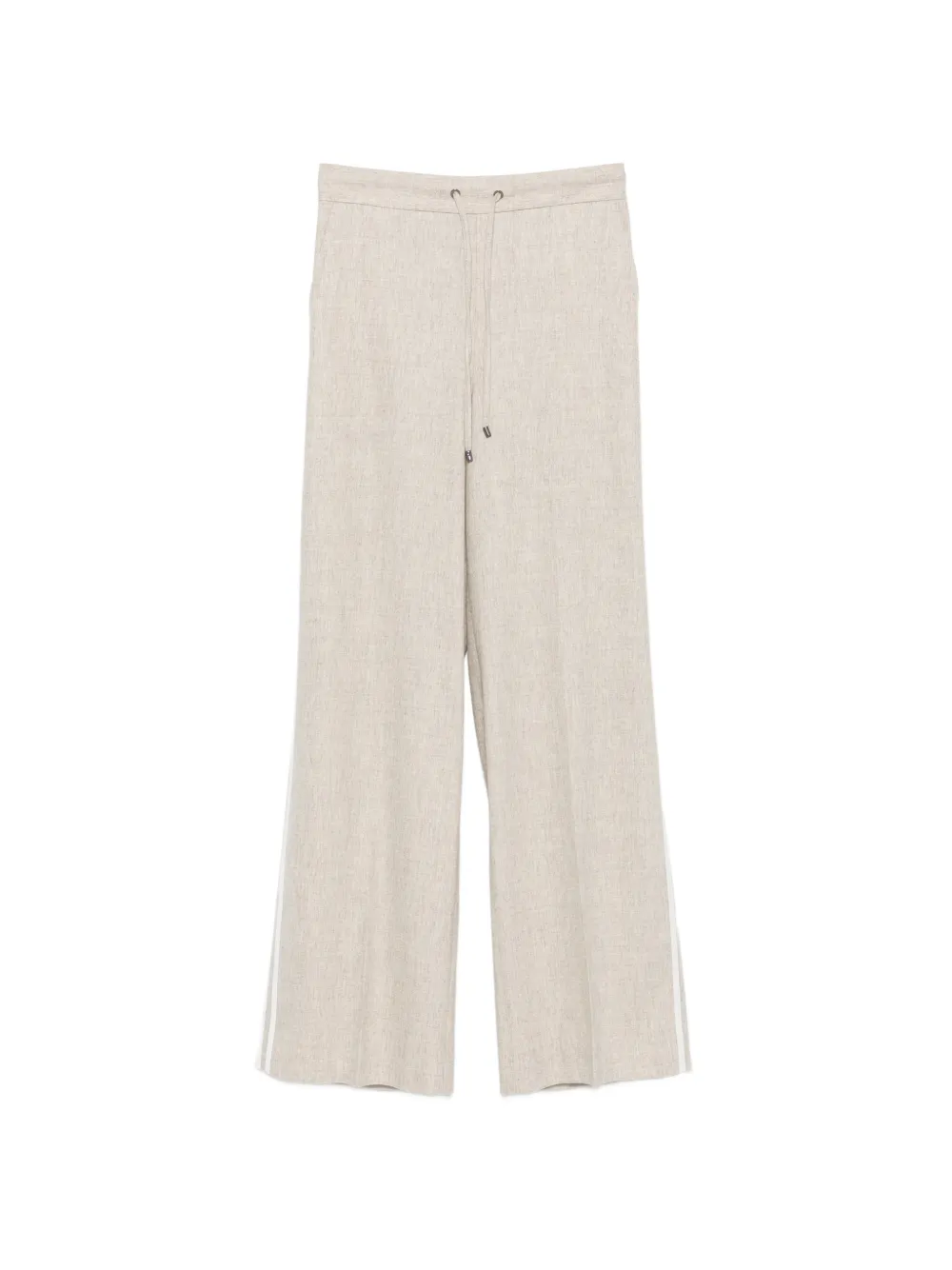 Lorena Antoniazzi Broek met zijstreep Beige
