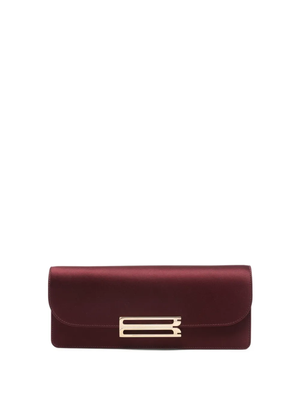Victoria Beckham Clutch Dorian in raso - Rosso
