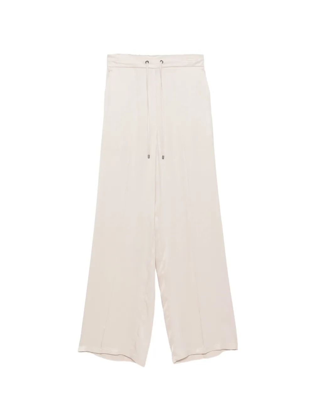 Lorena Antoniazzi drawstring wide-leg trousers Beige