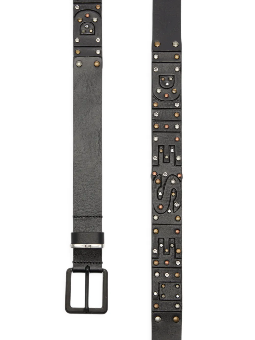 Diesel B-DSL Rivets belt Zwart