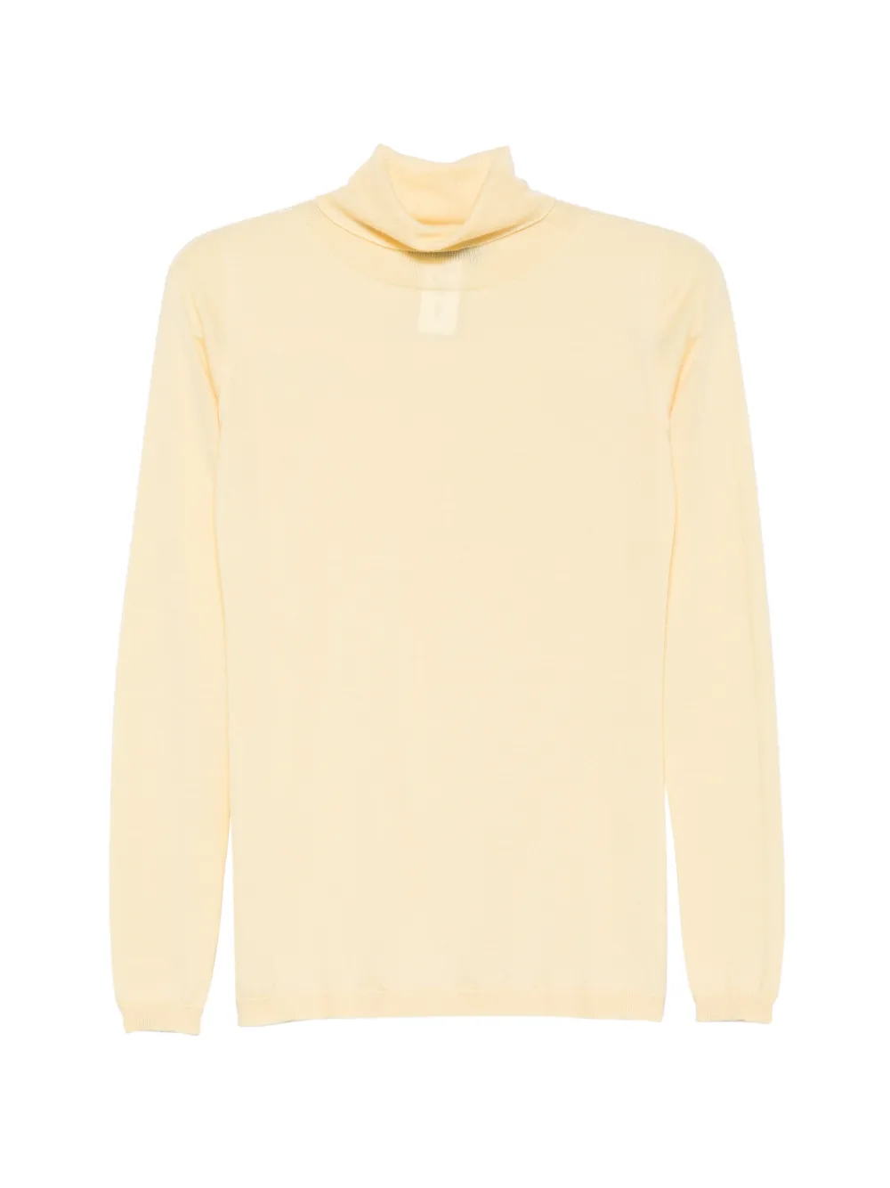 Fabiana Filippi roll-neck long-sleeve sweater Geel