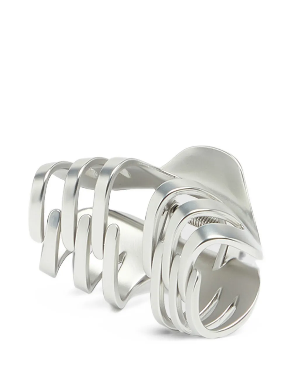 Diesel Haarspange aus Metall - Silber