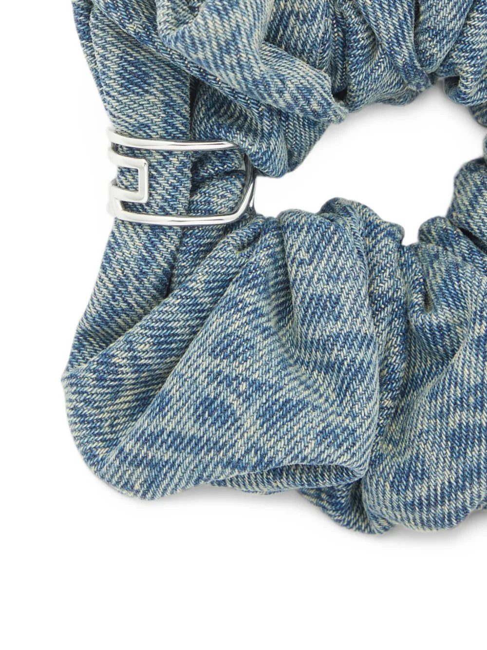 Diesel Bangle scrunchie III Blauw