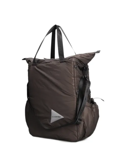 and Wander logo-print tote bag