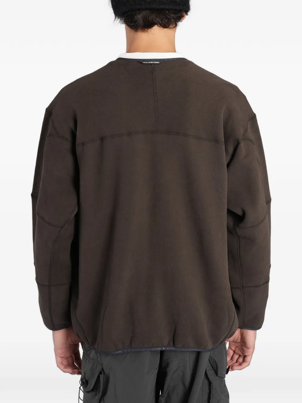 and Wander zip-up fleece jacket Bruin