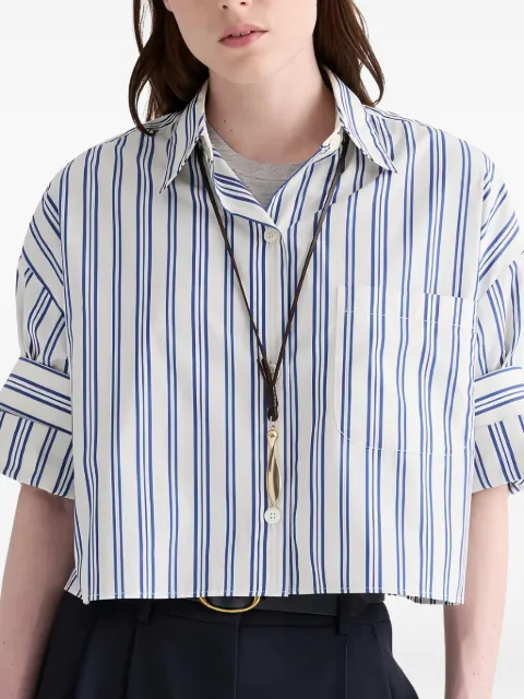 TWP Next Ex striped shirt