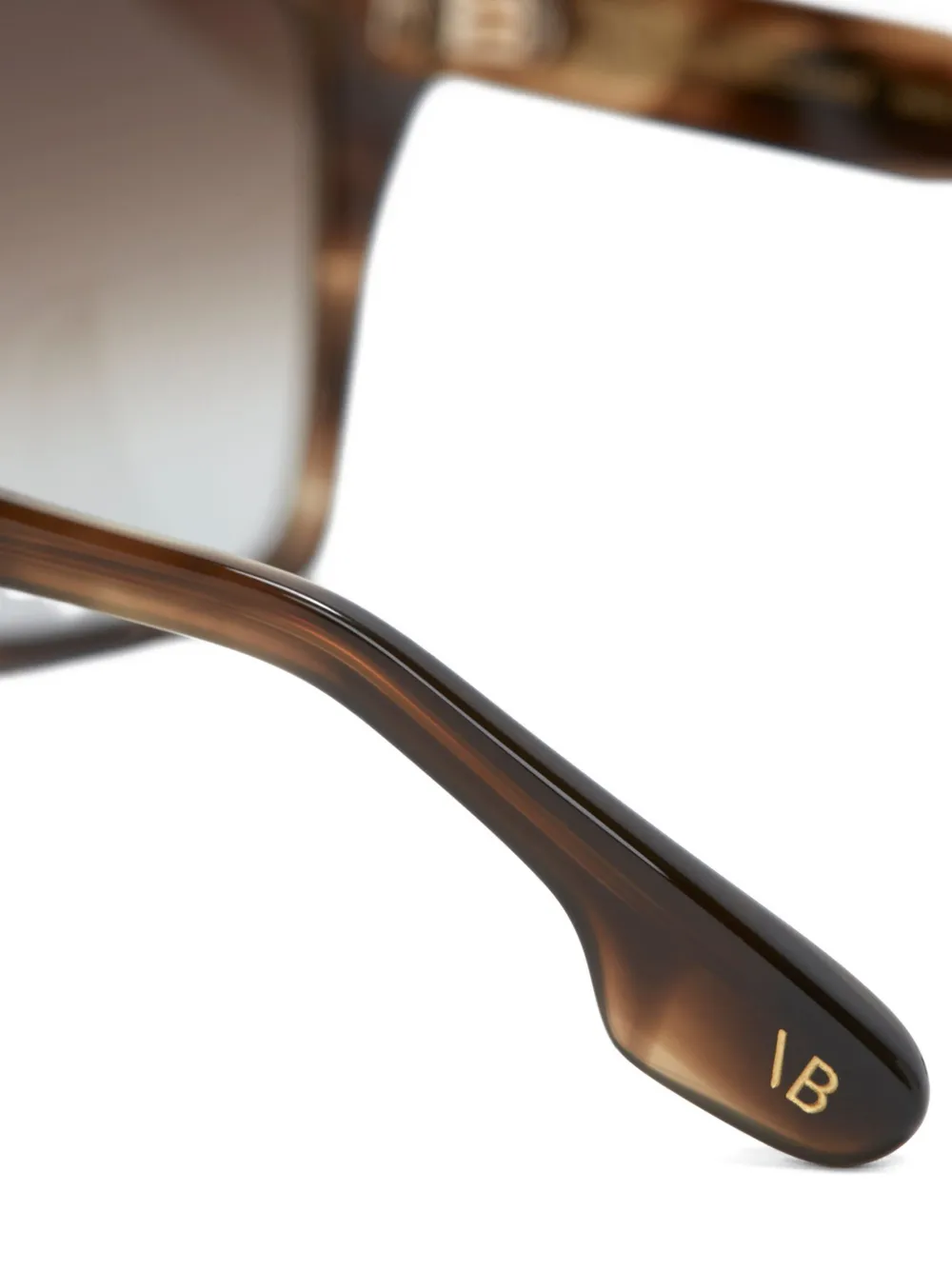 Victoria Beckham Eyewear Soft Square Frame sunglasses Bruin