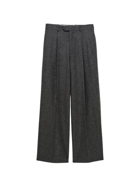 Carven pleated wide-leg trousers
