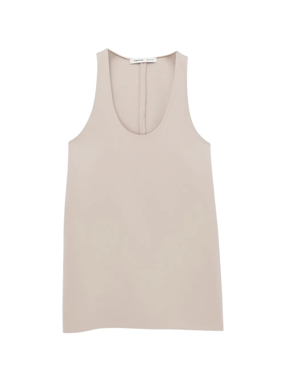 Carven scoop-neck tank top - Toni neutri