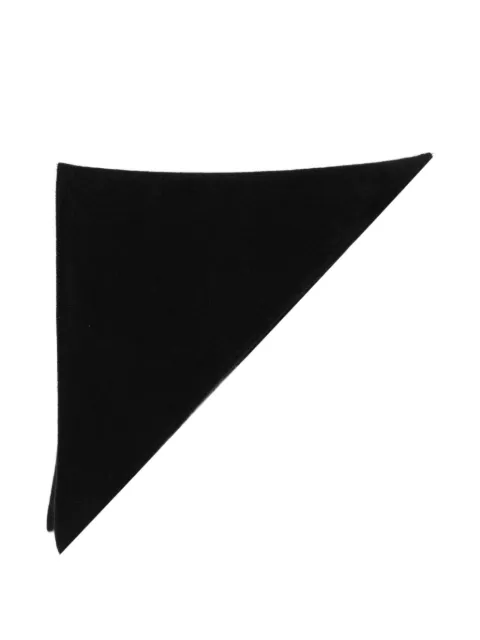 Almada Label bufanda tejida triangular